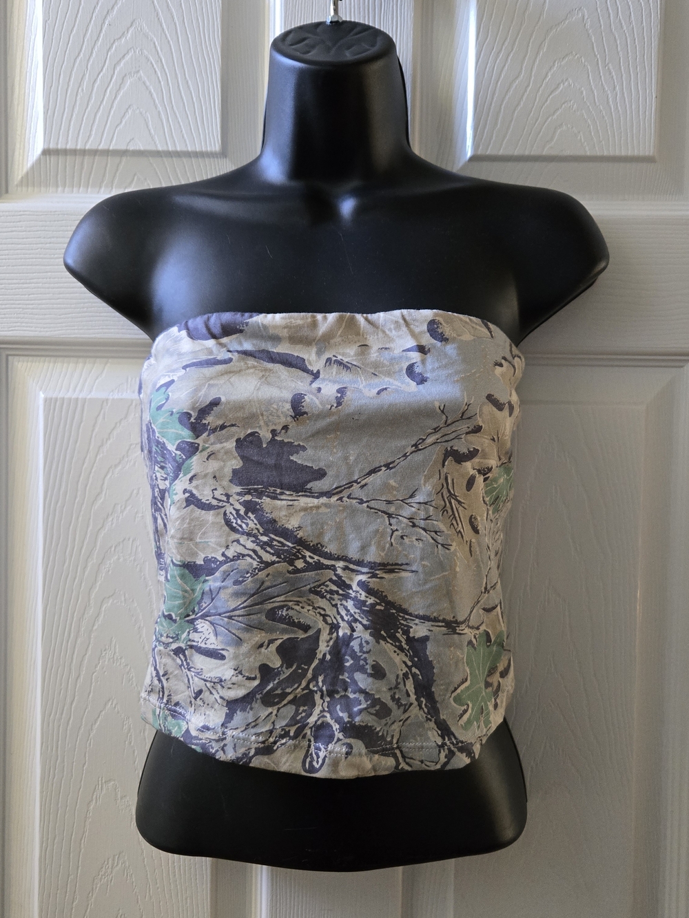 Los Angeles Apparel Camo Tube Top Small
